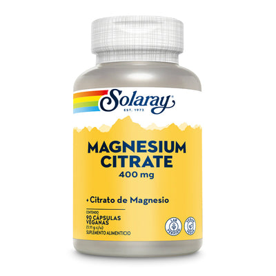 Solaray Magnesium Citrate 400 mg 60 Cap